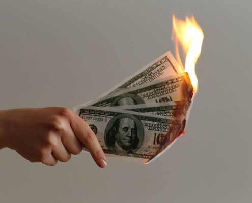 A less than perfect credit score is eating away at your profit