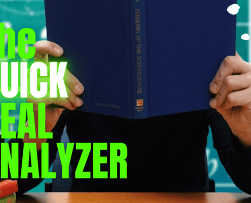 The Quick Deal Analyzer