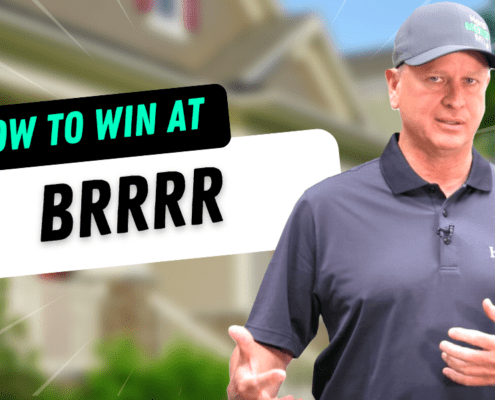 Text: "How to Win at BRRRR"