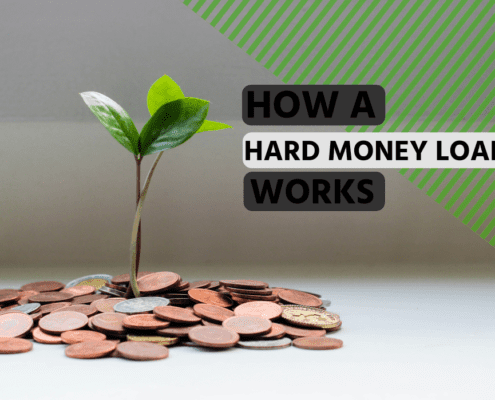 Text: "How a Hard Money Loan Works"
