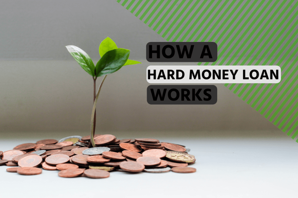 Text: "How a Hard Money Loan Works"