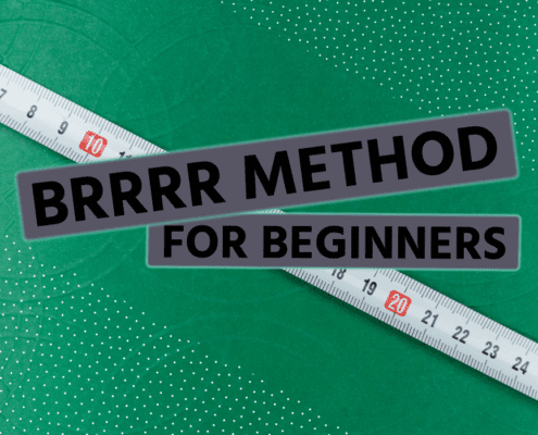 Text: "BRRRR Method for Beginners"