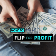 Text: "How to Flip for Profit"