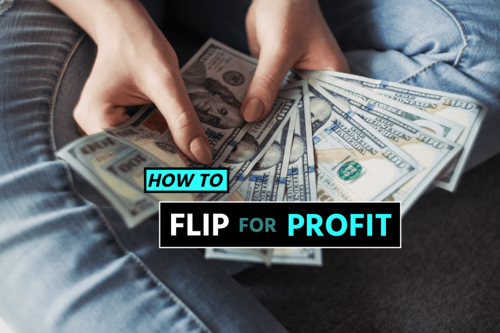Text: "How to Flip for Profit"