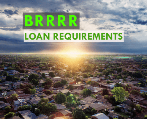 Text: "BRRRR Loan Requirements"