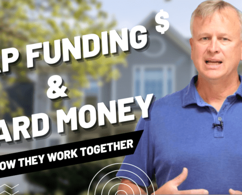 Text: "Gap Funding & Hard Money How They Work Together"