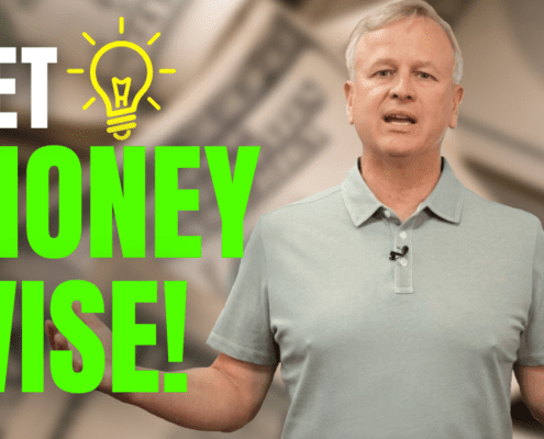 Text: "Get Money Wise!"