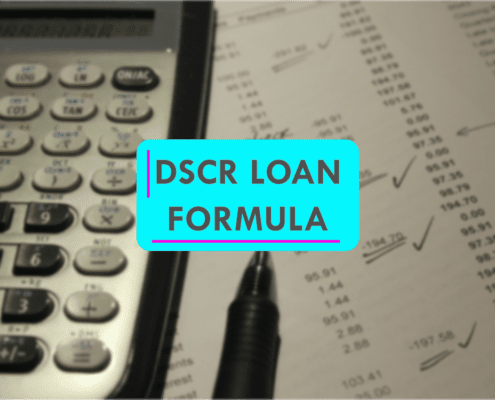 Text: "DSCR Loan Formula"
