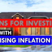 Text: "Loans for Investing with Rising Inflation"