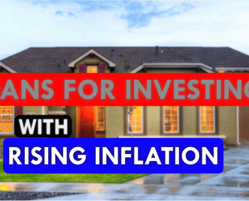 Text: "Loans for Investing with Rising Inflation"