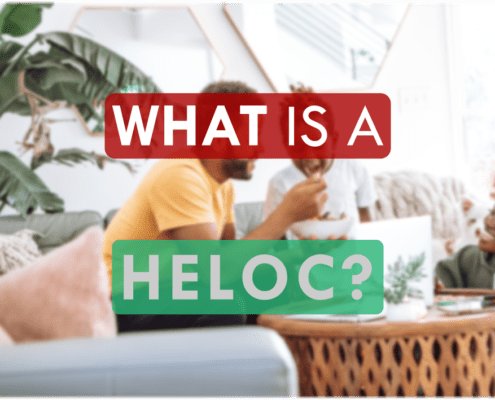 Text: "What is a HELOC?"