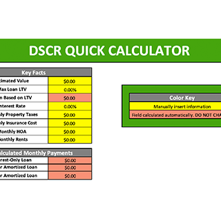 DCSR Calculator